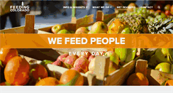 Desktop Screenshot of feedingcolorado.org